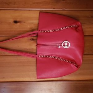 ●BCBG Red Tote